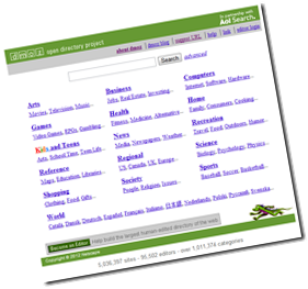DMOZ_directory_page